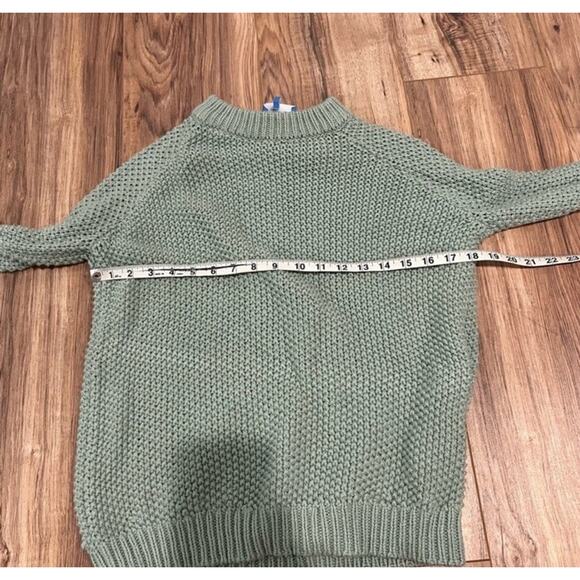 Alice Walk 100% Cotton Chunky Classic Fisherman Sweater Size small - Picture 7 of 10